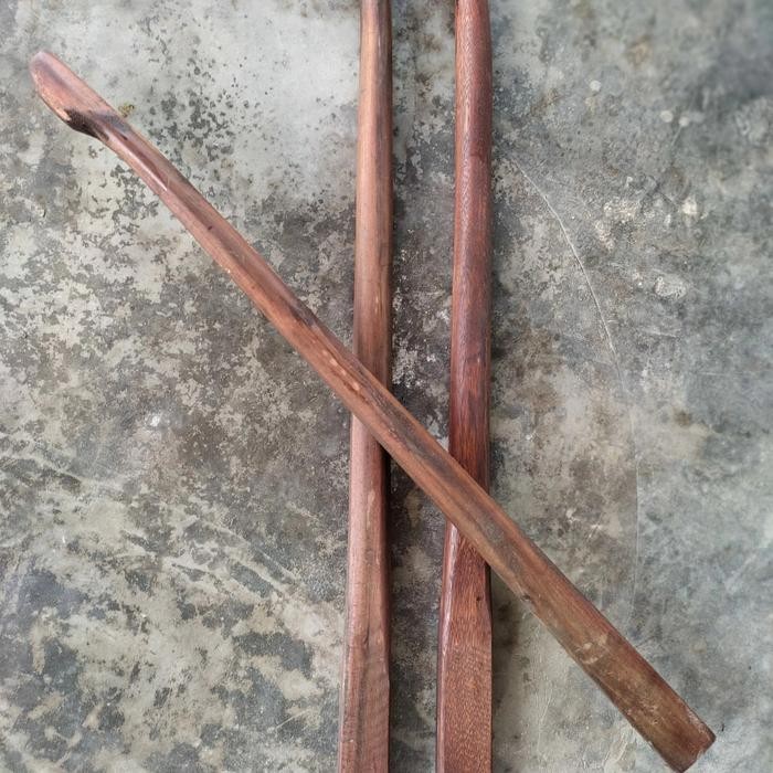 Gagang Cangkul Sono Keling - Dorang Cangkul Blitaran Baja Isen