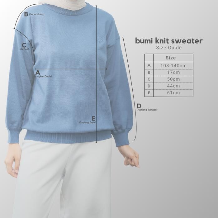 Sugi Sugi Label - BUMI KNIT SWEATER Atasan Rajut Daily Semua Musim