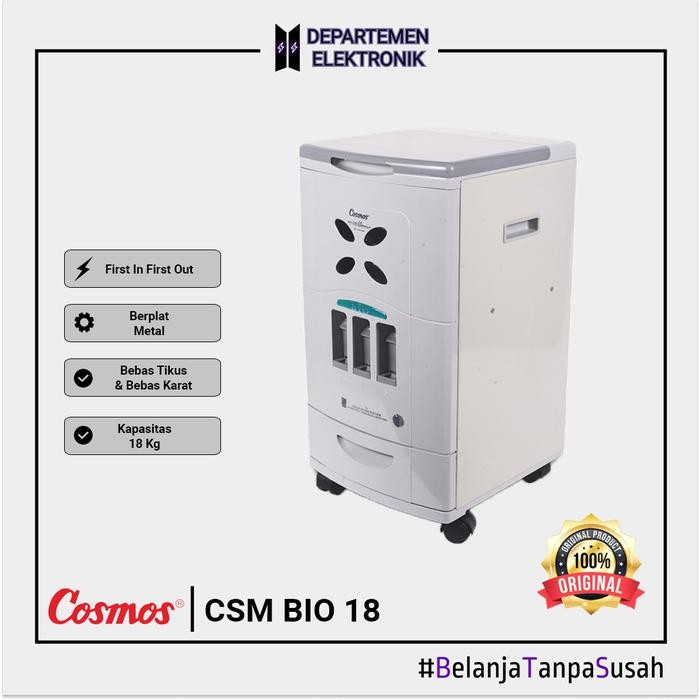 Cosmos Sarana Penyimpan Beras 18 Kg 18-BIO