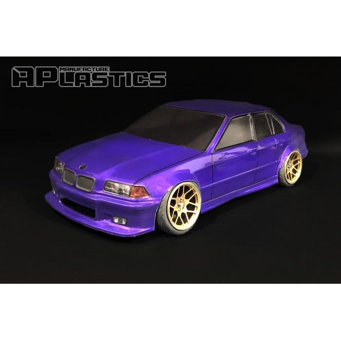 Berkualitas Aplastics Rc Bmw E36 Sedan Clear Body (190Mm) #Ap-E36S