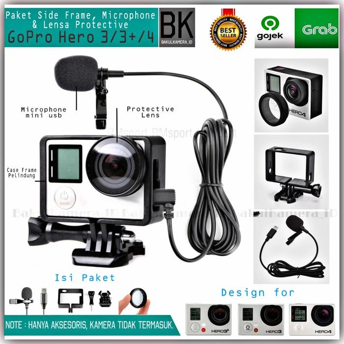 Kingma Kamera - Paket Lengkap Aksesoris Motovlog Gopro Hero 4 Dan Gopro Hero 3
