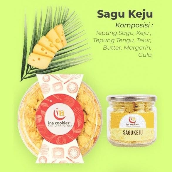 

Ina Cookies Sagu Keju