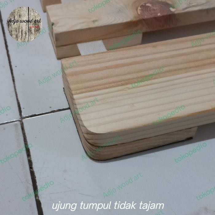 Alas Kasur Springbed Kayu Palet Dipan Kayu Model Tikar 100 X 200 Gratisongkir