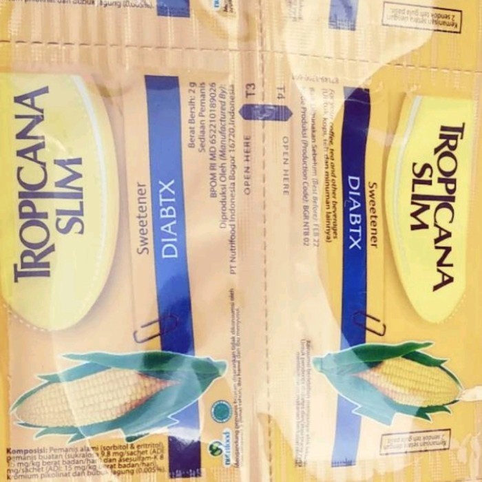 

(Allthebest) tropicana slim diabtx sweetener 80 sachet