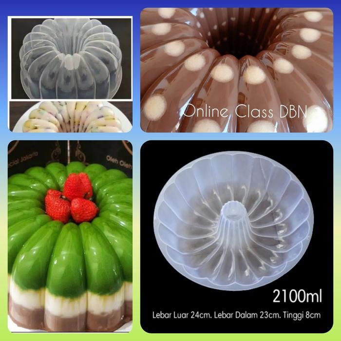 Loyang Plastik Puding Classic/Cetakan Inner Puding