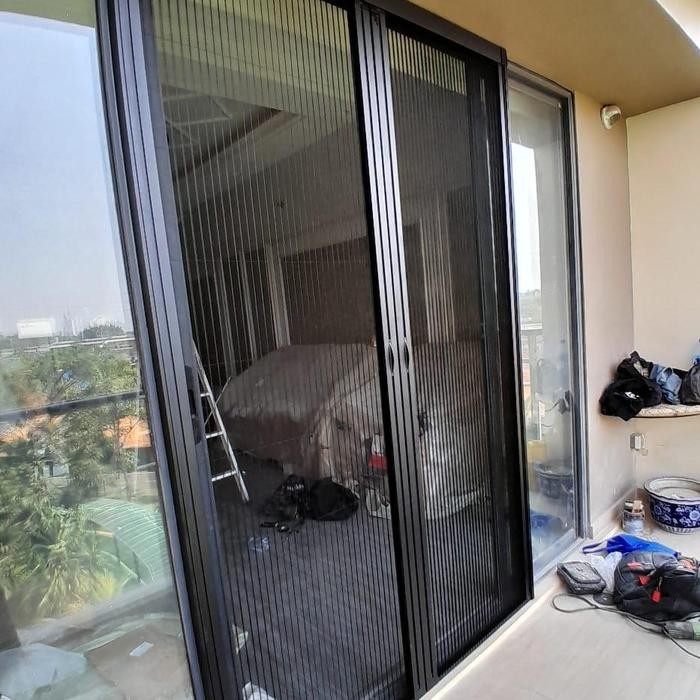 Onna Lipat Door - Ram Kasa Nyamuk Kawat Pintu Geser Jaring Strimin