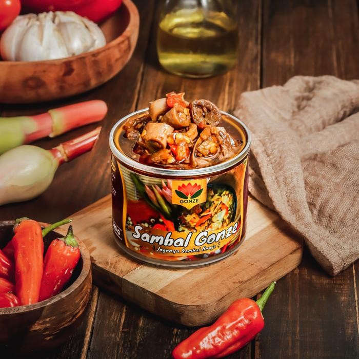 

Gonze - Premier Sambal Kecombrang Cumi 140gram