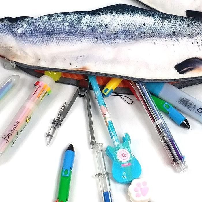 

Bentley - Tempat Pensil Unik Bentuk Ikan Salmon Untuk Pecinta Ikan Stationery