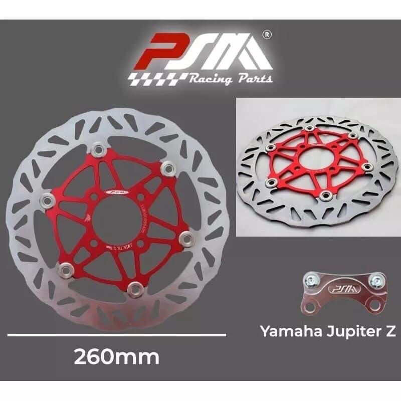 PROMO PIRINGAN CAKRAM PSM 260MM TITANIUM CNC F1ZR / JUPITER Z
