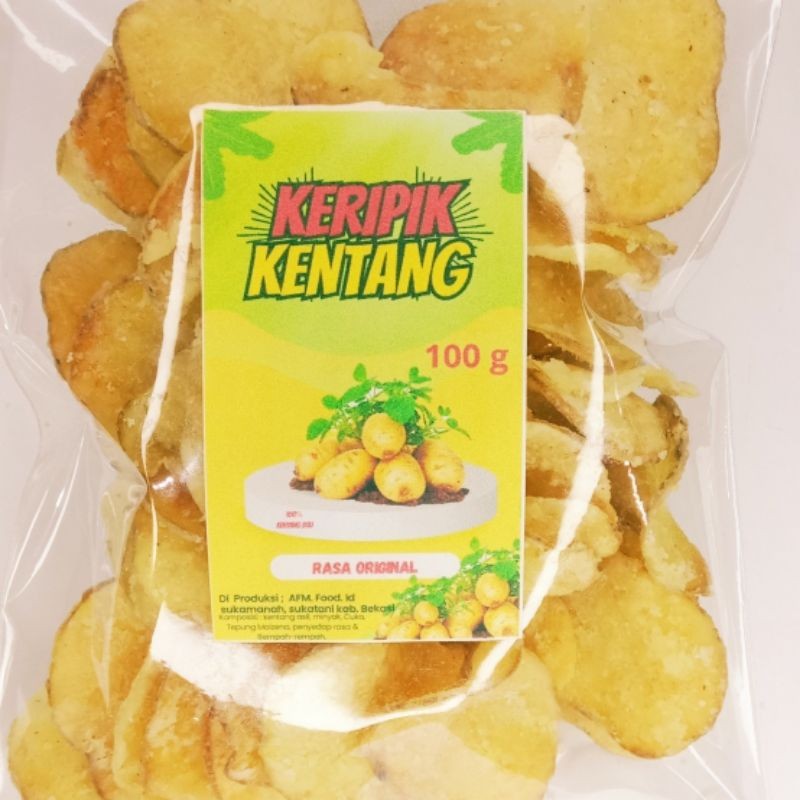 

Mamam_Asoy 2 Paket Keripik Kentang Original 100 Grm / Cemilan Kekinian / Snack / Cemilan Terlaris/