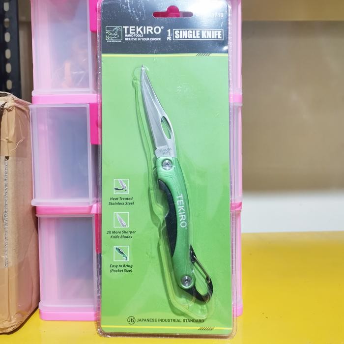 TEKIRO PISAU LIPAT SINGLE KNIFE PISAU STEK PISAU OKULASI