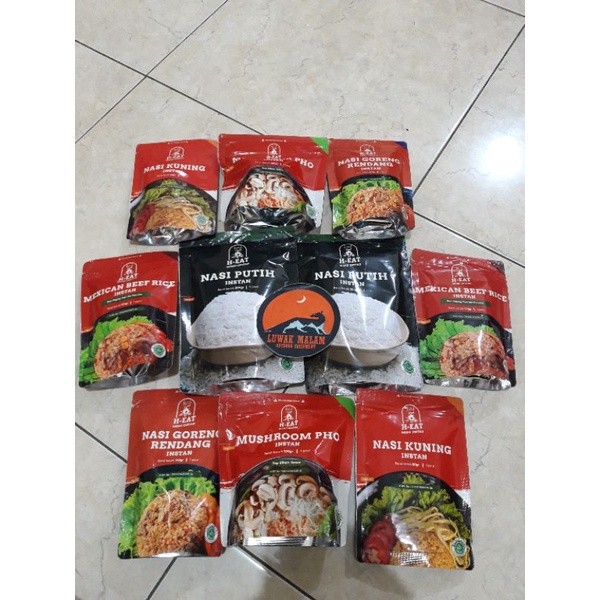 

Mamam_Asoy Makanan H Eat Makanan Gunung Nasi Putih, Nasi Kuning, Mashroom Poh, Nasi Goreng Rendang