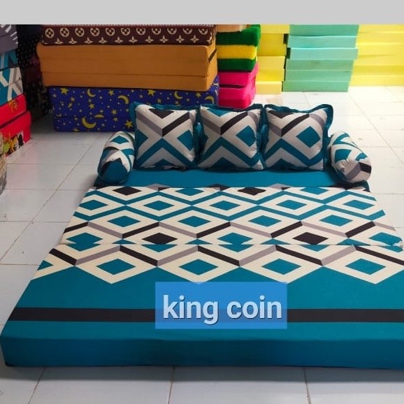 (Homelytouch Sofa Bed Kasur Busa Royal Foam Nyaman, Praktis, Dan Tinggi