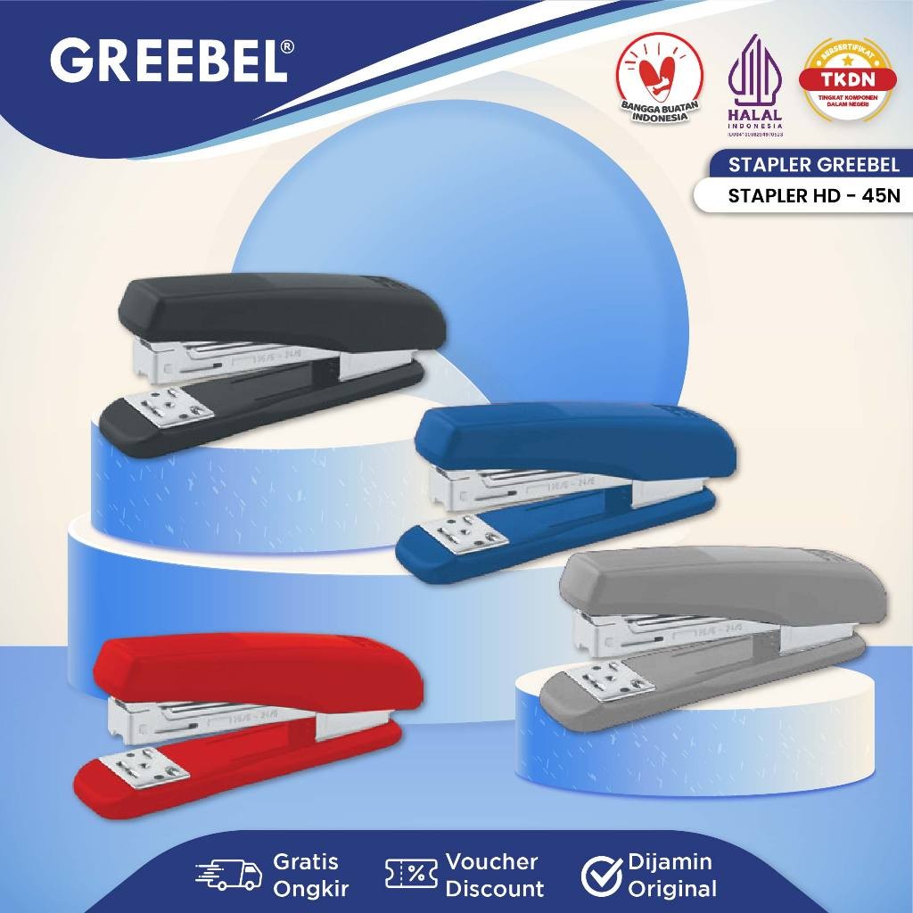 

GREEBEL Stapler Staples Steples Hekter Greebel HD-45N