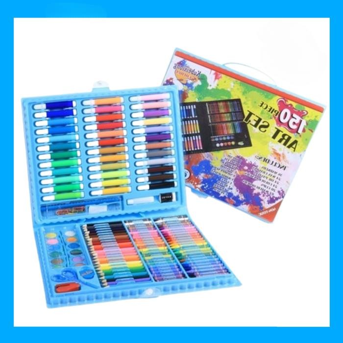 

Pensil Crayon Warna Set Isi 150 Pcs Krayon Alat Lukis Mewarnai Gambar