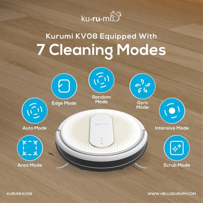 Kurumi Kv 08 Robot Vacuum Cleaner