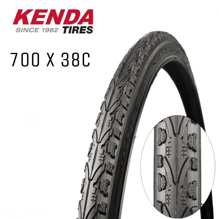 BAN LUAR SEPEDA KENDA 700X38C 700 X 38C 38 C roadbike rb