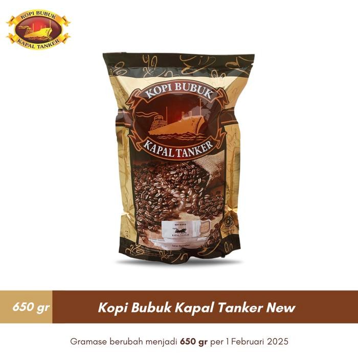 

Kopi Bubuk Kapal Tanker New - 780 Gr