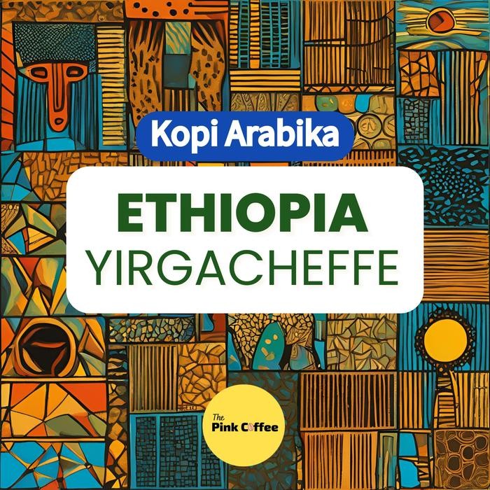 

Kopi Ethiopia Yirgacheffe, Arabika Biji, Bubuk