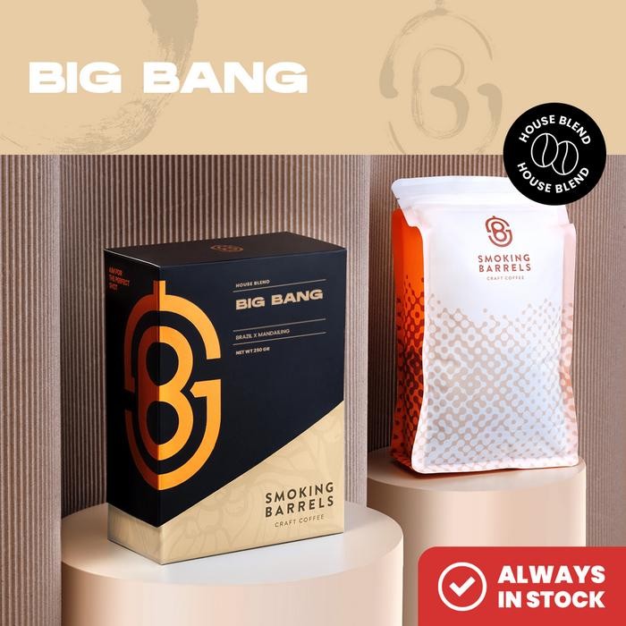 

Big Bang Blend (Arabica Coffee Beans - Espresso Roast) - SB Craft Coffee