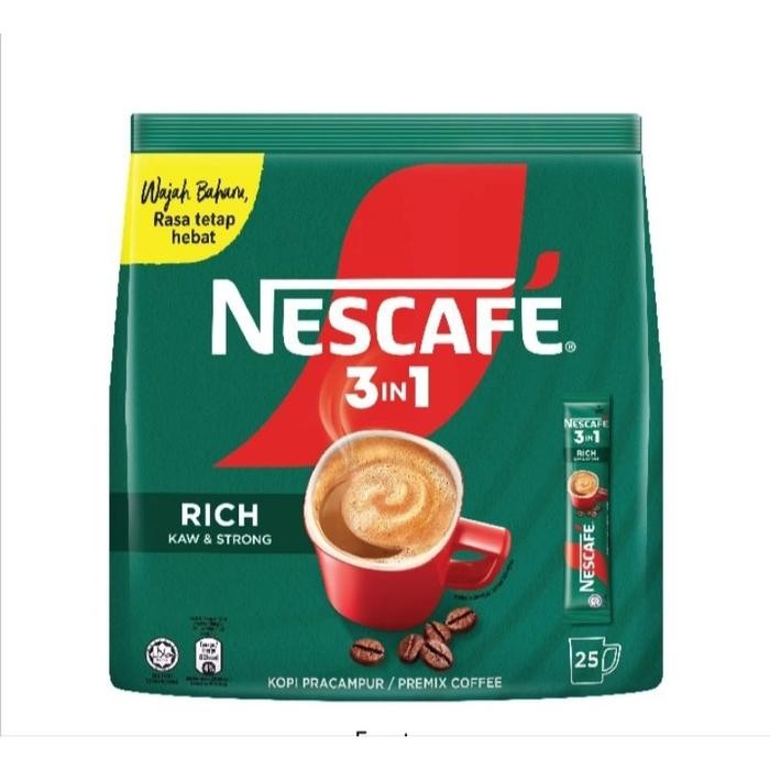 

Nescafe 3in1 Coffee Malaysia Rich / Nescafe Malaysia / Kopi Malaysia