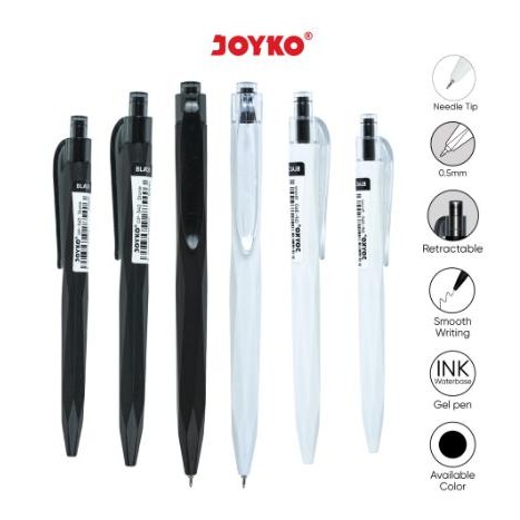 

Gel Pen Pulpen Pena Jel Joyko GP-340 Stone 0.5 mm