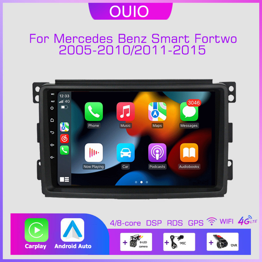 2din Android 10 Car Radio Multimedia Player Carplay Auto GPS