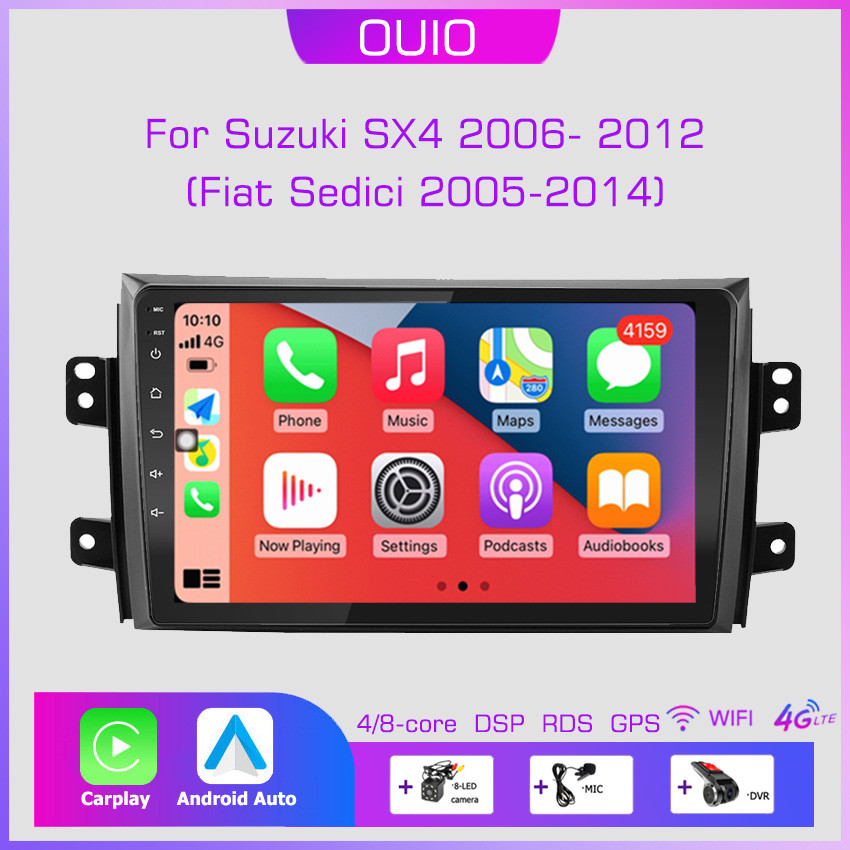 2din Android 10 Car Radio Multimedia Player Carplay Auto GPS