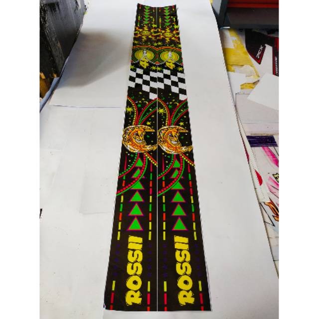 Sticker velg zian hitam stiker pelk rossi 17 variasi sticker aftermarket