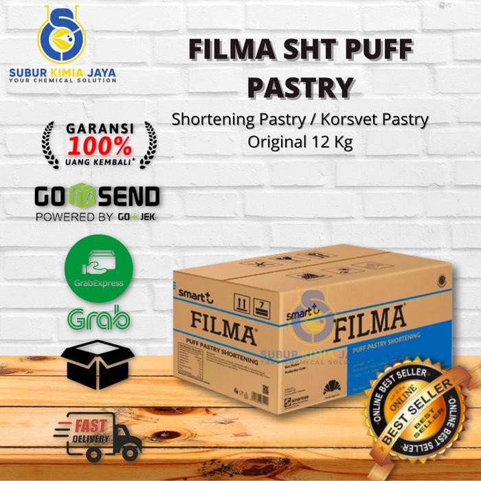 

Filma SHT Puff Pastry 12 Kg / Filma Shortening Pastry / Korsvet Pastry NC