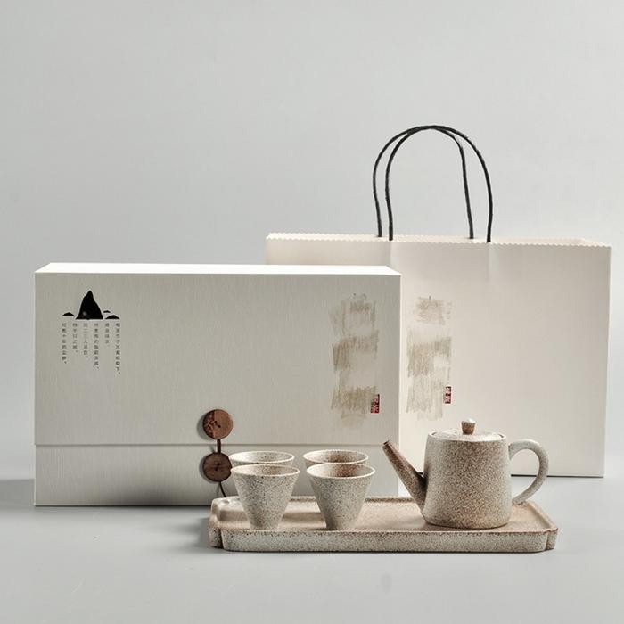 Tea pot set Teko teh teko keramik souvenir imlek