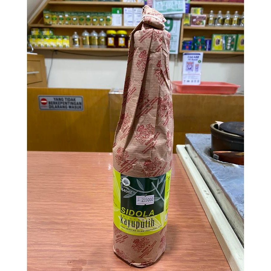 Minyak kayu putih sidola 640 ml