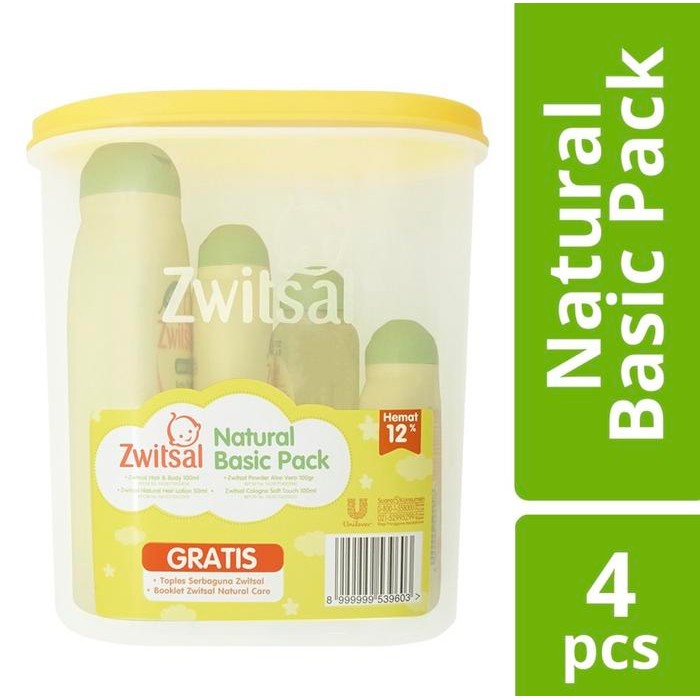 zwitsal baby natural basic pack set sabun bayi paket lengkap FREE BOX