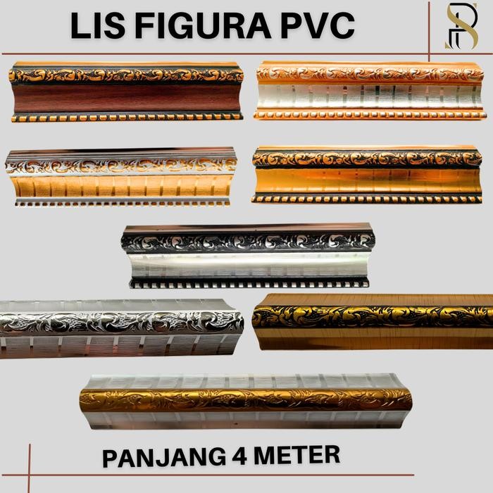 PREMIUM Lis Figura / Lis Pigura Plafon / List Figura / Lis Figura Plafon pvc / Lis Bingkai / Lis