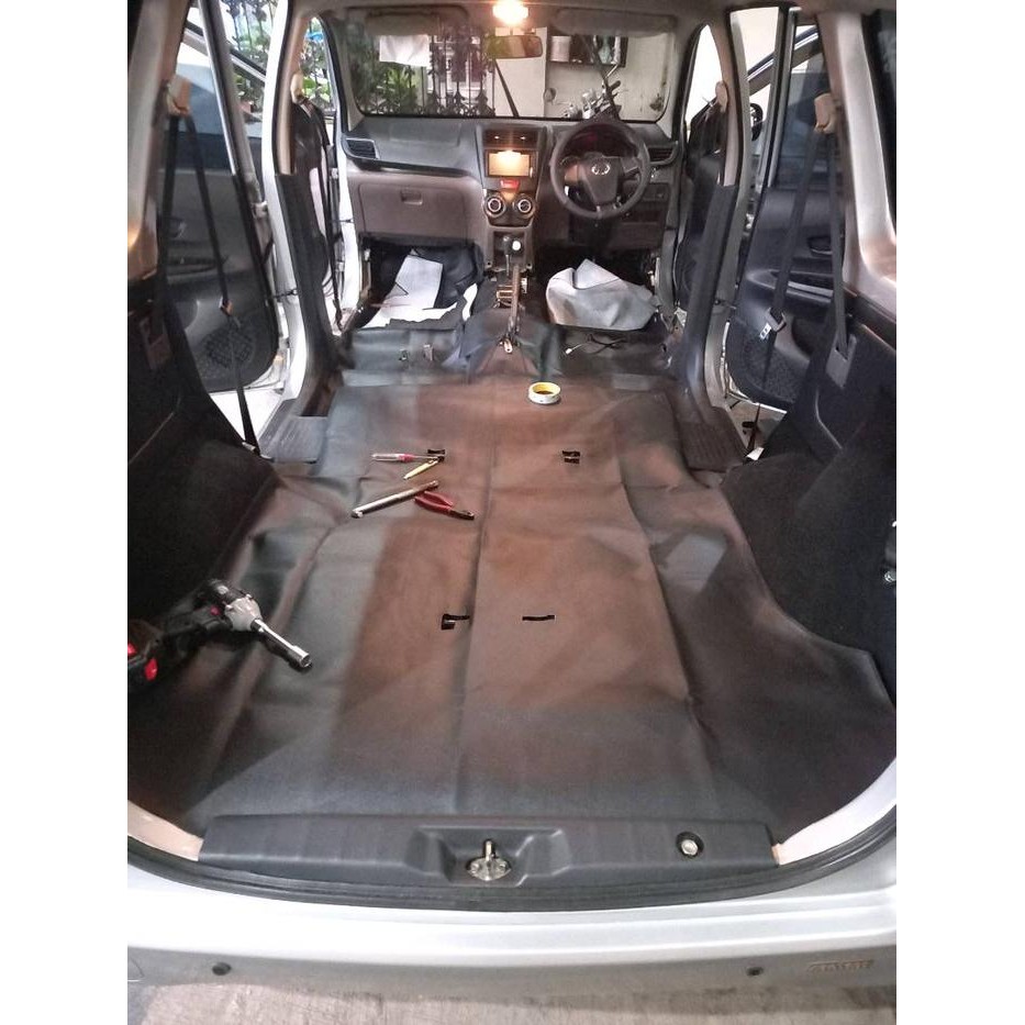 PREMIUM karpet dasar peredam xpander hitam
