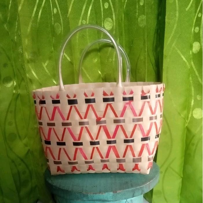 PREMIUM tas hajatan tas anyaman plastik tas sofenir Plastik Belanja