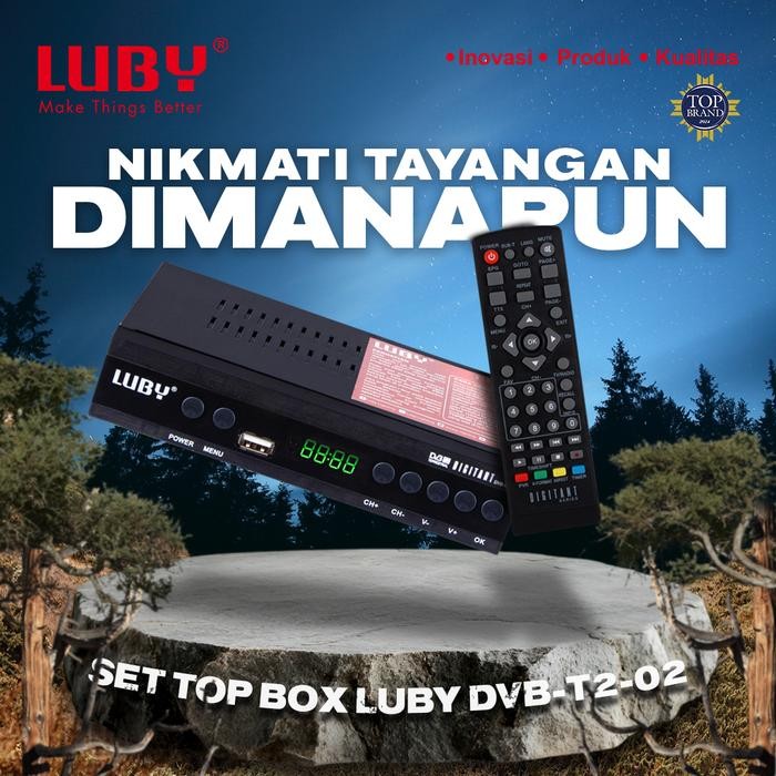 Luby Set Top Box Luby Dvb-T2-02 Promo