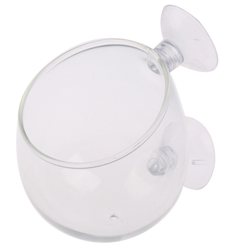 Fish Tank Aquascape Pot Transparent Glass Mini Crystal Glass Pot Water Potted Aquatic Planting