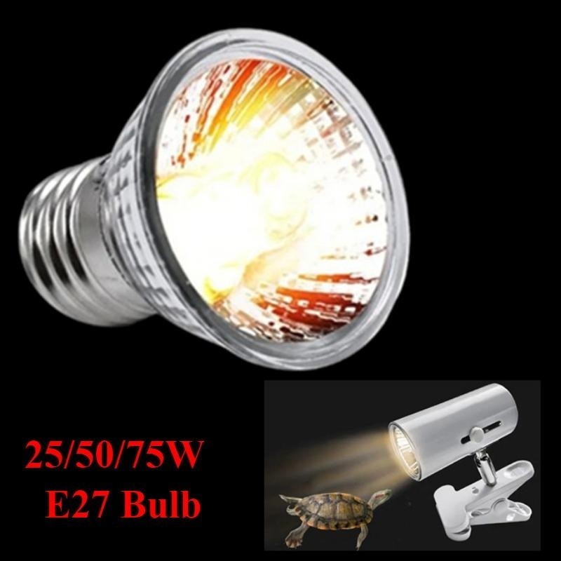 Reptile Lamp Bulb Turtle Basking Uv Light Bulb Aquarium Tank Heating Lamp Amphibians Temperature