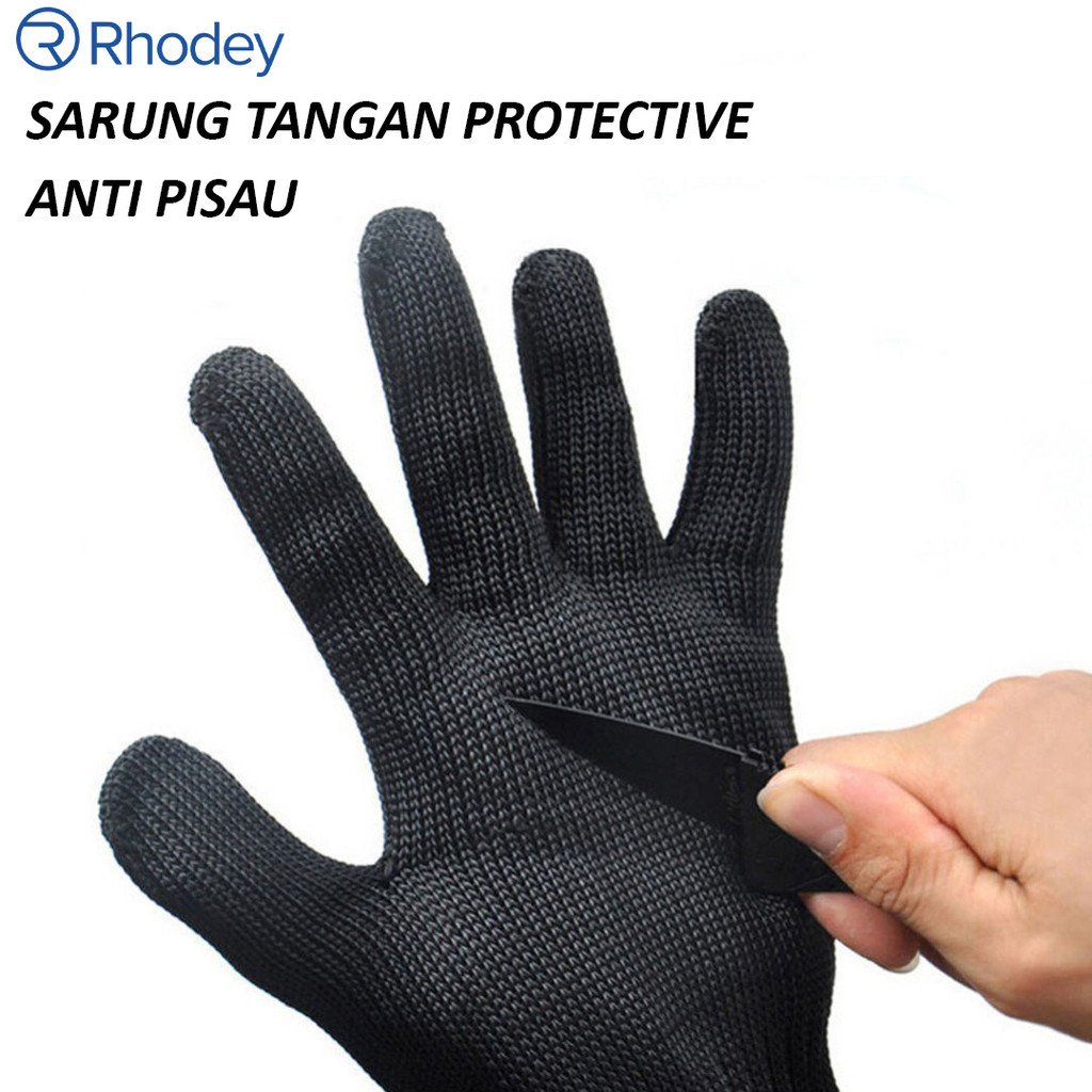 

Alat Rhodey Sarung Tangan Protective Anti Bacok Pisau Cut Resistant - FG1701 Potong