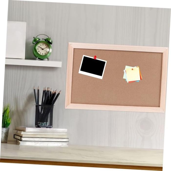 

Bricks - Note Memo Board Cork Board Softboard Wood Wall Hanging