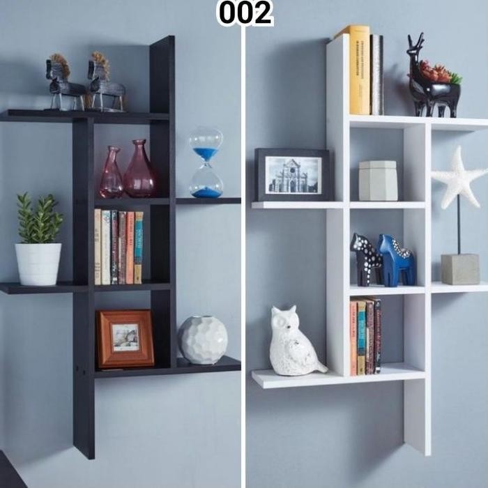 AZIDA // Rak dinding / Rak sepatu / Rak serbaguna / Rak dinding tempel / Rak make up / Rak susun