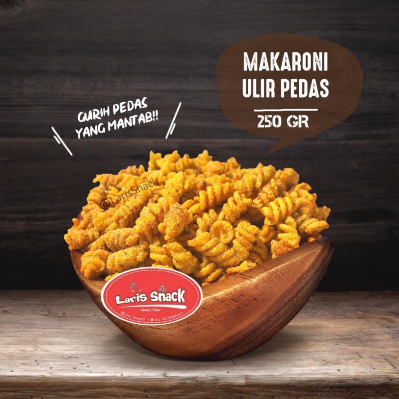 

Desyallshop Makaroni Ulir Pedes Renyah Gurih Kiloan