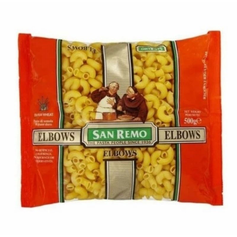 

Desyallshop Pasta San Remo Elbow 500Gr 500 Gr