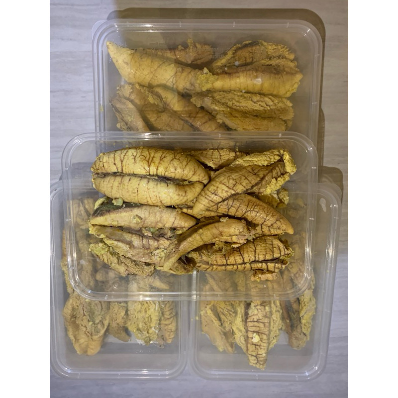 

Andrianbijaksana Telur Ikan Tenggiri Ungkep Bumbu Kuning Fresh Enak