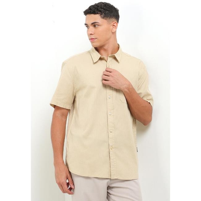 Hush Puppies Kemeja Pria Bready Khaki