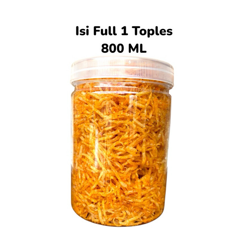 

Andrianbijaksana Kentang Serut Crispy 1 Toples 800 Ml Aneka Rasa