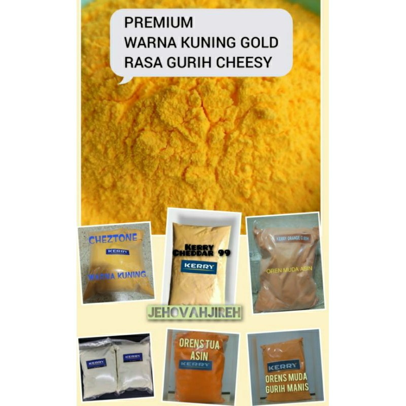 

Andrianbijaksana Keju Bubuk Kerry Cheztone Premium 8108-22Cheese Powder Import Halal, Original 500