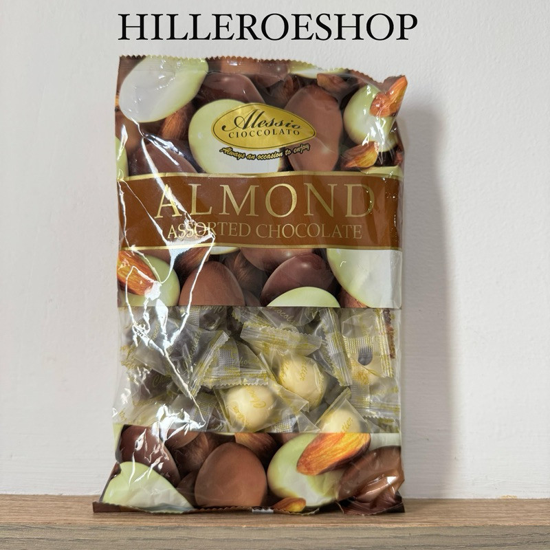 

Andrianbijaksana Coklat Alessio 250Gram Almond Tiramisu Chocolate Dark Milk White Assorted Cokelat