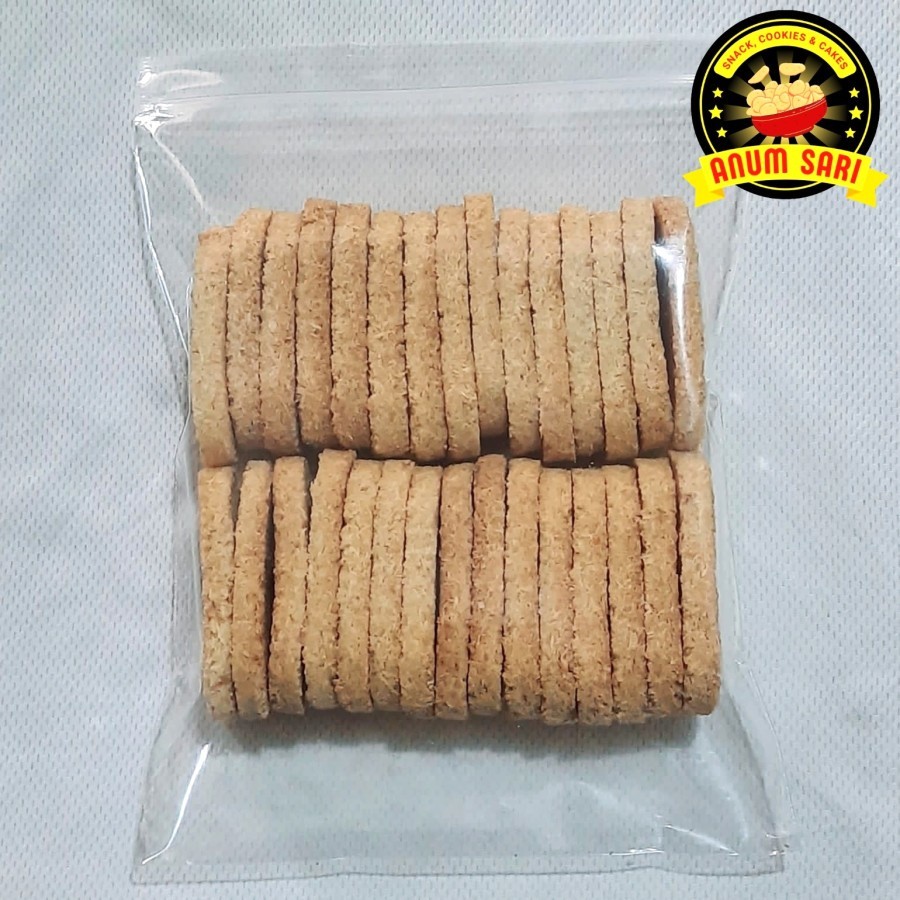 

Andrianbijaksana Kue Sagon Kelapa Bakar Gurih Renyah 250 Gram - Anum Sari